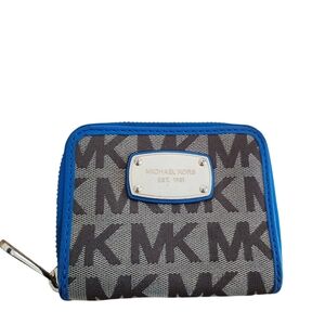 Michael Kors Wallet with Blue Accents